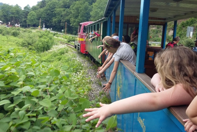 Čaro školských výletov na detskej železnici