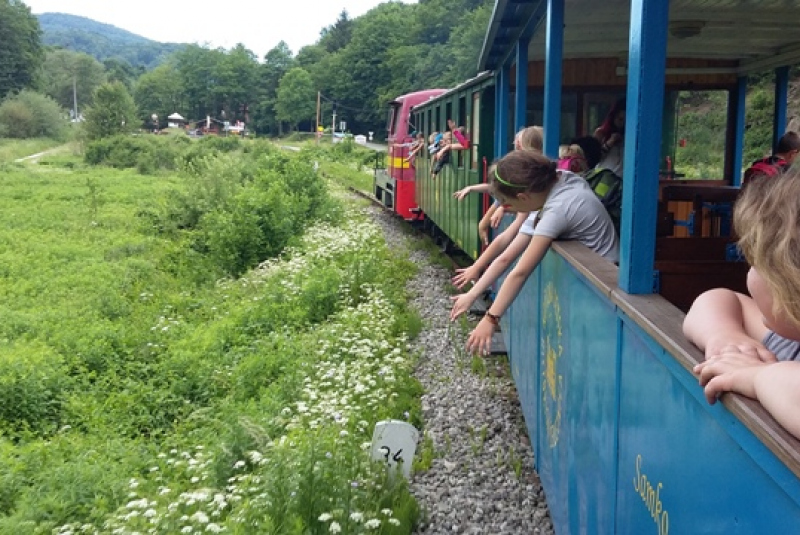Čaro školských výletov na detskej železnici