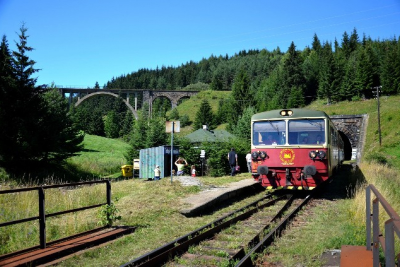 Vlakom za UNESCOM - Dobšinská jaskyňa 29.7.2017