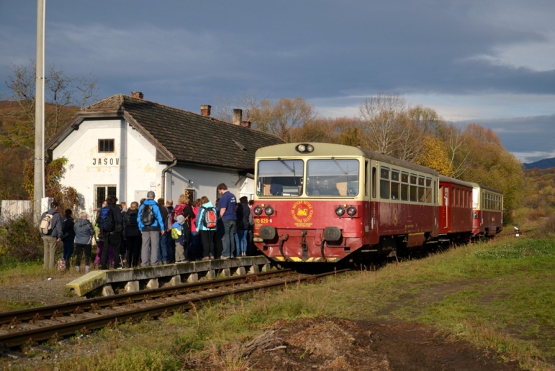 Vlakom za UNESCOM - Jasov, Medzev - 28.10.2017