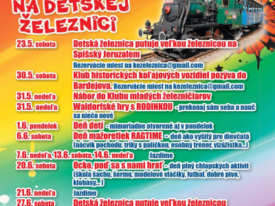 Bohatý program na železničke