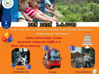 DEŇ DETÍ NA DETSKEJ ŽELEZNICI