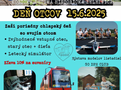 DEŇ OTCOV NA DETSKEJ ŽELEZNICI