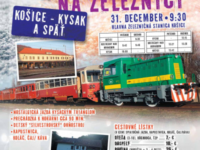 Detský Silvester 2018 na železnici