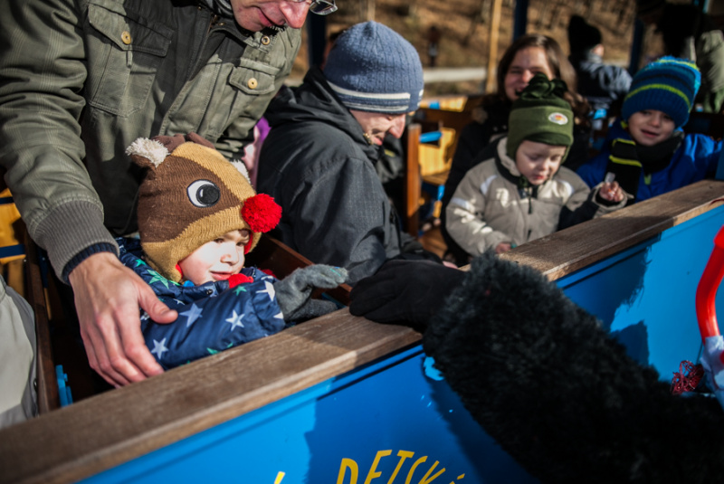  Mikuláš na detskej železnici 3.12.2016
