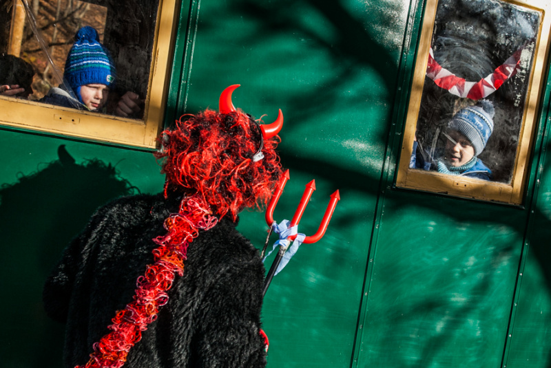  Mikuláš na detskej železnici 3.12.2016