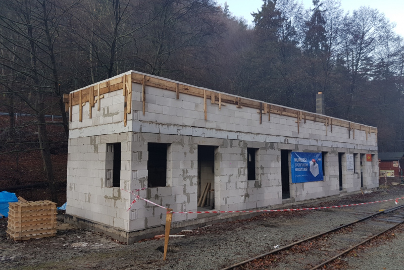  Staviame staničnú budovu