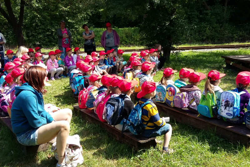  Šašo na detskej železnici