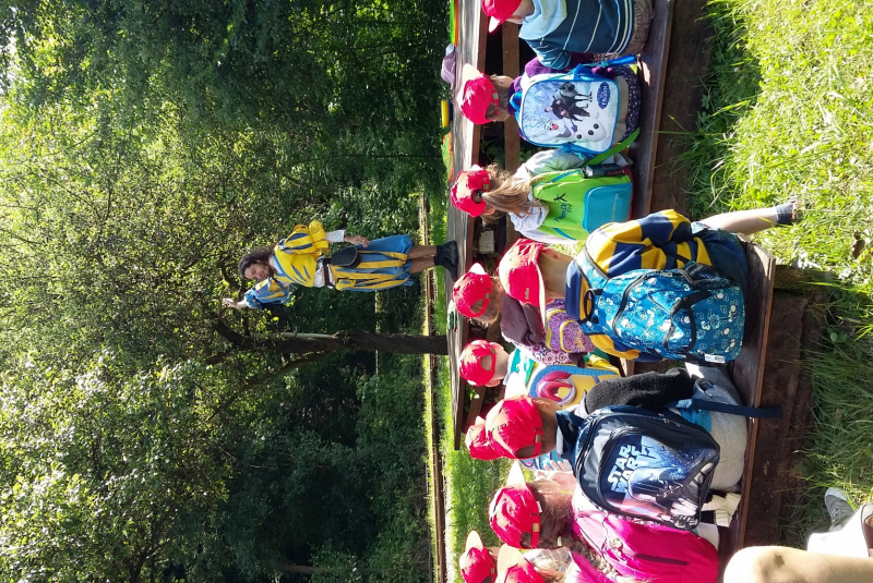  Šašo na detskej železnici