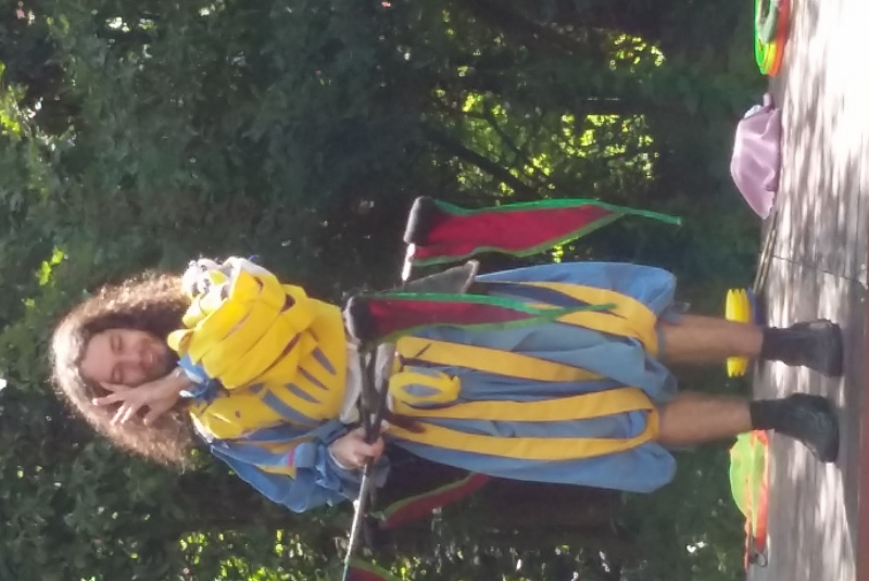  Šašo na detskej železnici