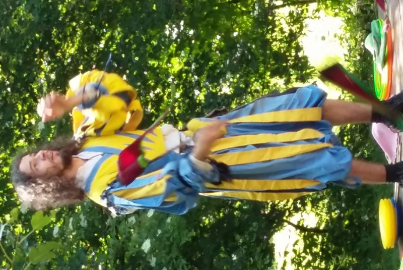  Šašo na detskej železnici