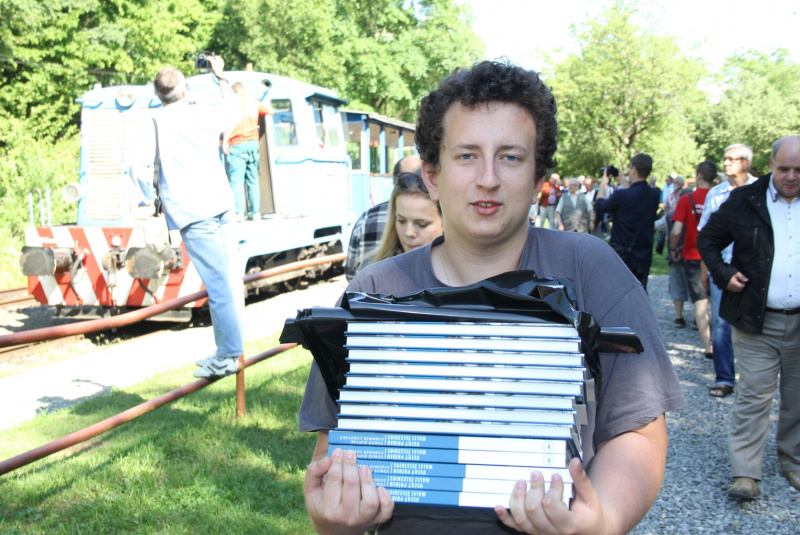  Krst knihy Veľký príbeh malej železnice