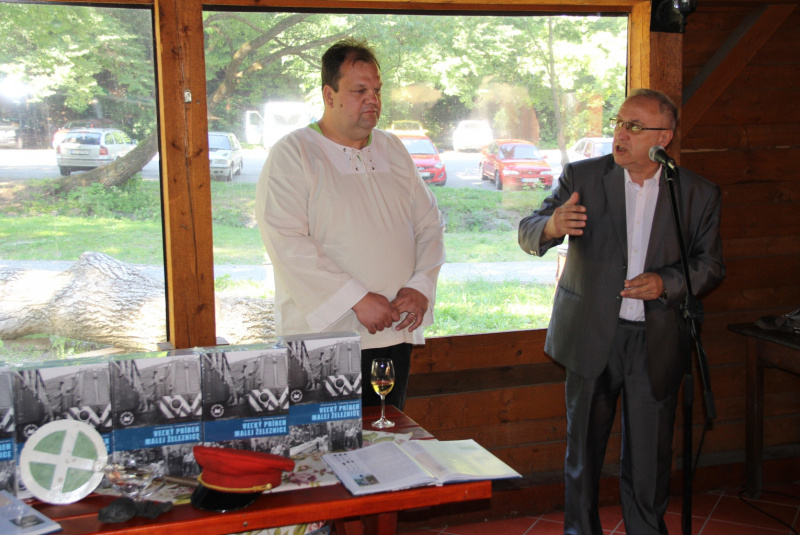  Krst knihy Veľký príbeh malej železnice