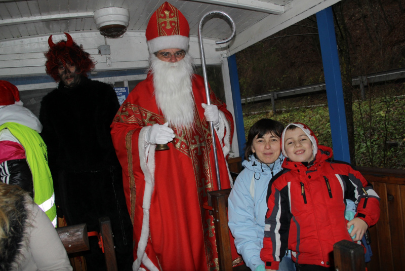  Mikuláš na detskej železnici