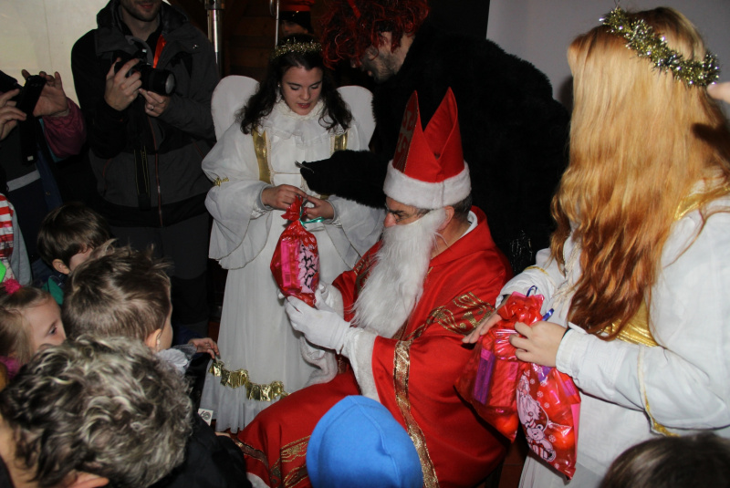  Mikuláš na detskej železnici