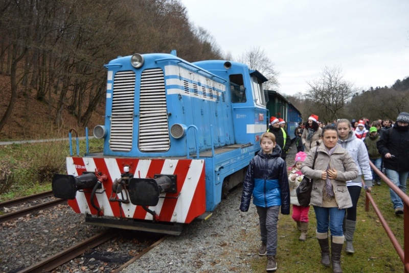  Mikuláš na detskej železnici