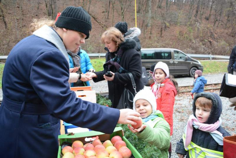  Mikuláš na detskej železnici