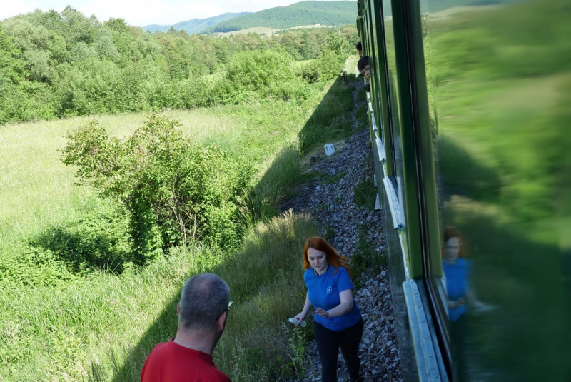 Detský papierenský SHP expres do Slavošoviec