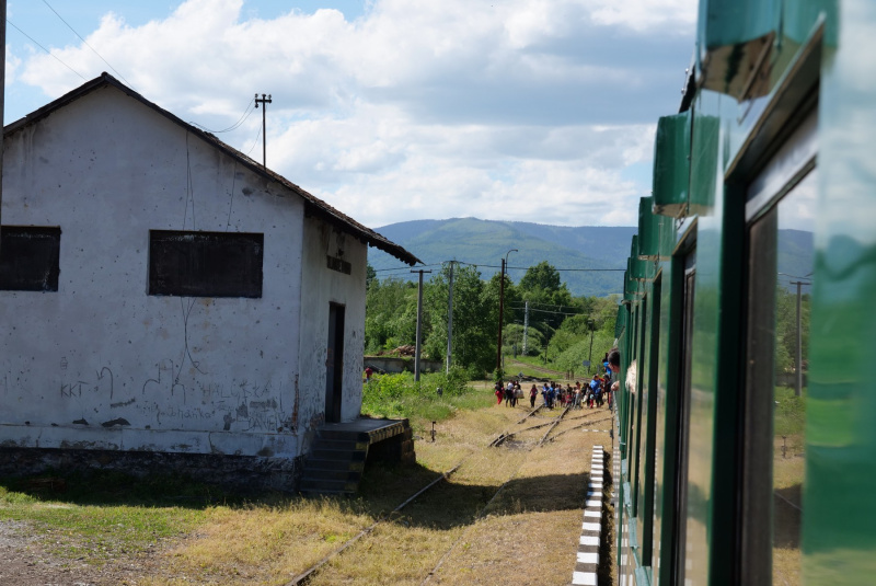 Detský papierenský SHP expres do Slavošoviec