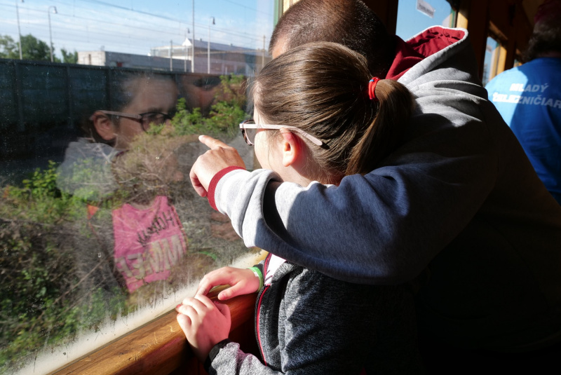 Detský papierenský SHP expres do Slavošoviec