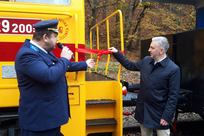 Deň železnice na tekvicovú sobotu Deň železnice na tekvicovú sobotu