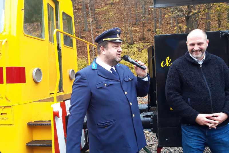 Deň železnice na tekvicovú sobotu