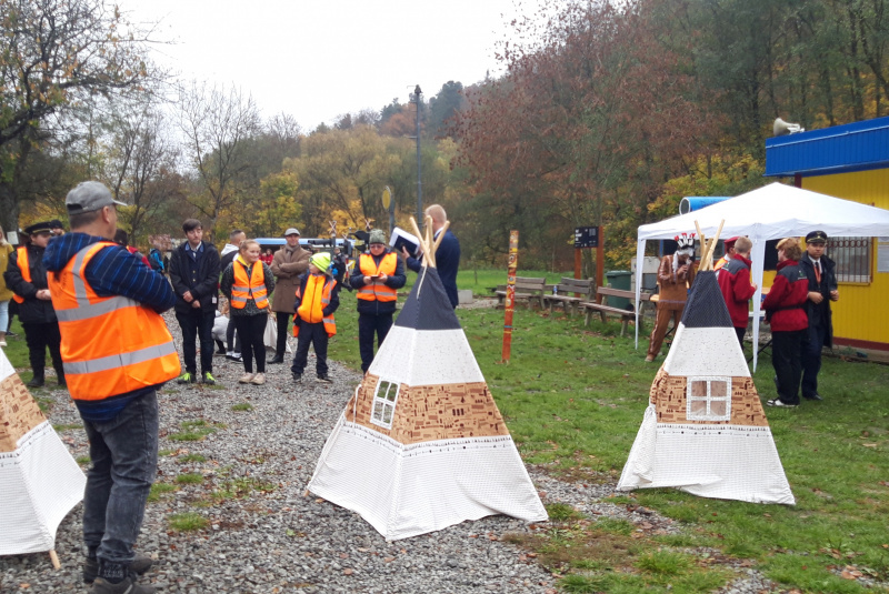Deň železnice na tekvicovú sobotu Deň železnice na tekvicovú sobotu