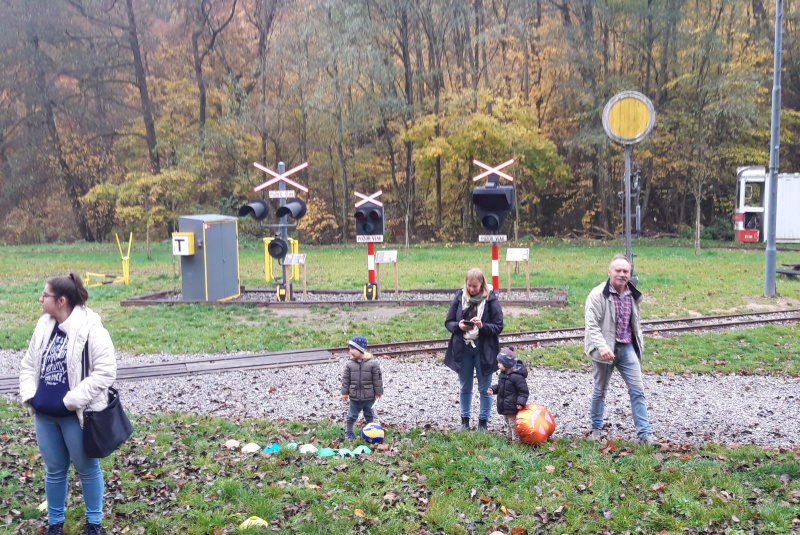 Deň železnice na tekvicovú sobotu Deň železnice na tekvicovú sobotu