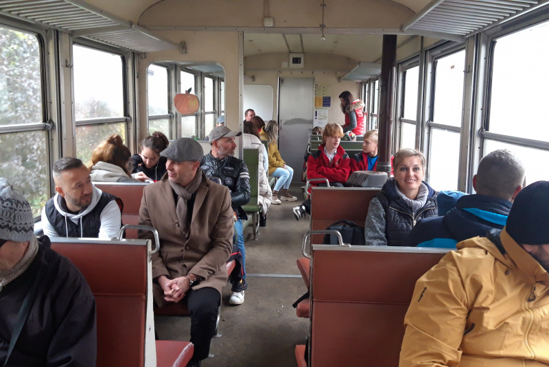 Deň železnice na tekvicovú sobotu