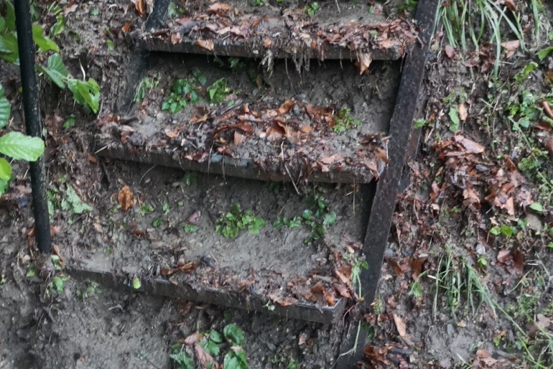  Zaplavená trať detskej železnice