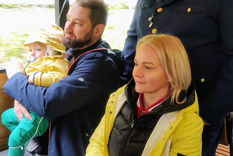  Slávnostné otvorenie s prepadom vlaku