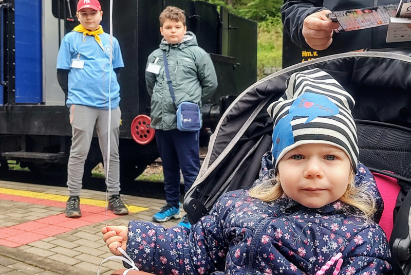  Slávnostné otvorenie s prepadom vlaku