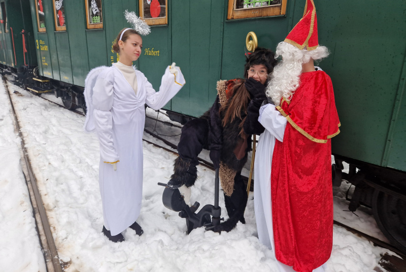 Najkrajší mikulášsky expres v Košiciach Najkrajší mikulášsky expres v Košiciach