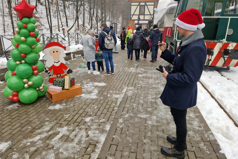 Najkrajší mikulášsky expres v Košiciach Najkrajší mikulášsky expres v Košiciach