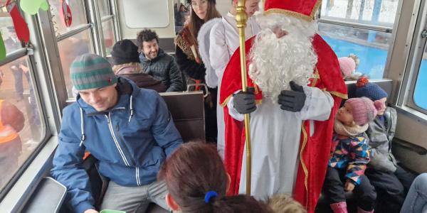 Najkrajší mikulášsky expres v Košiciach