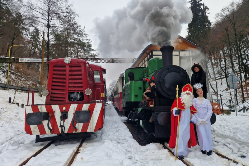 Najkrajší mikulášsky expres v Košiciach Najkrajší mikulášsky expres v Košiciach