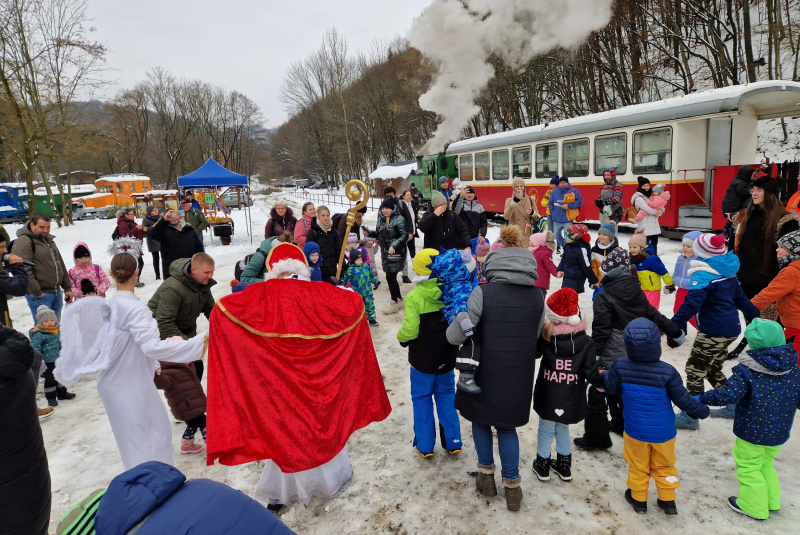 Najkrajší mikulášsky expres v Košiciach Najkrajší mikulášsky expres v Košiciach