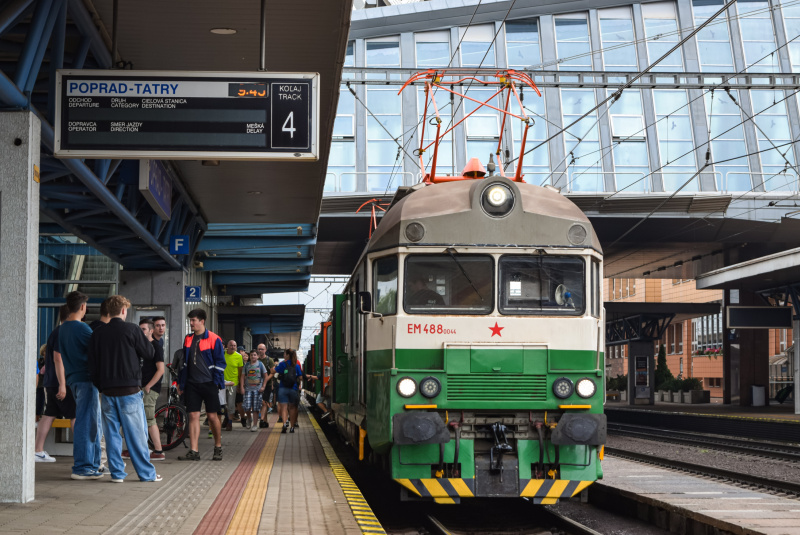  Pantografom do Popradu