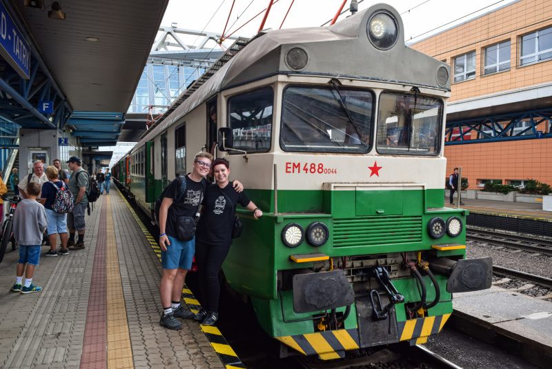  Pantografom do Popradu