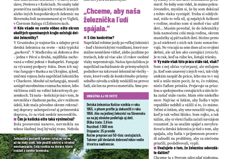 Správy / Do železničky som vtiahol celú rodinu - foto Správy / Do železničky som vtiahol celú rodinu - foto