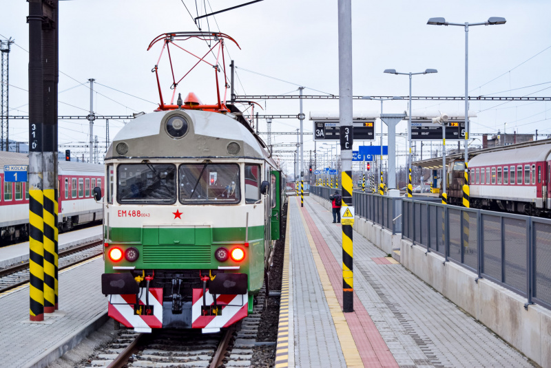  Prvé elektrické vlaky do Humenného 13.12.