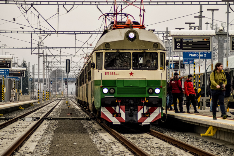  Prvé elektrické vlaky do Humenného 13.12.
