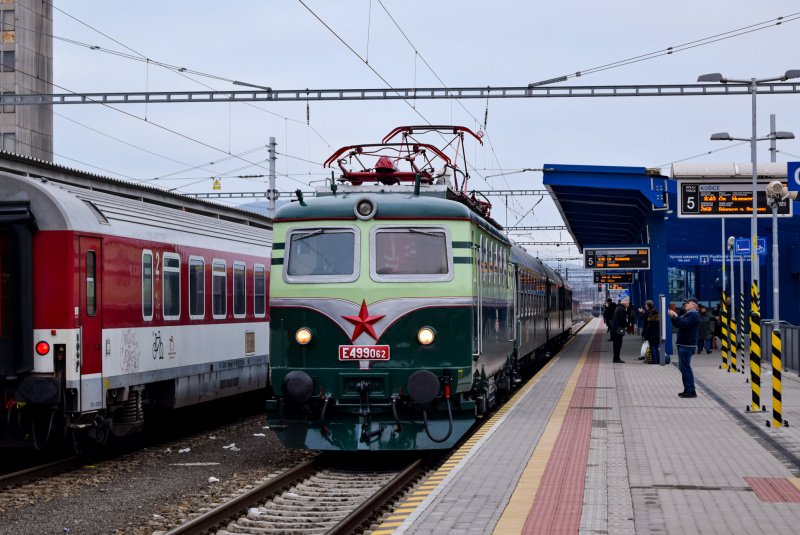  Prvé elektrické vlaky do Humenného 13.12.