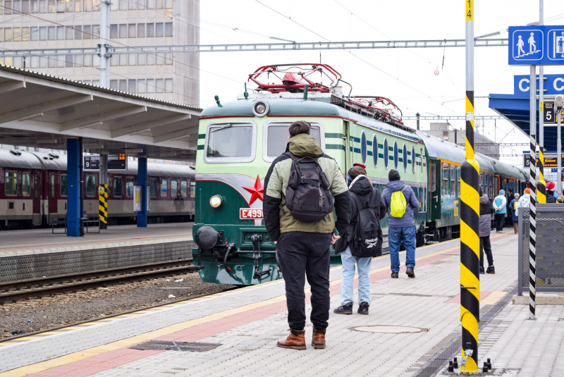  Prvé elektrické vlaky do Humenného 13.12.