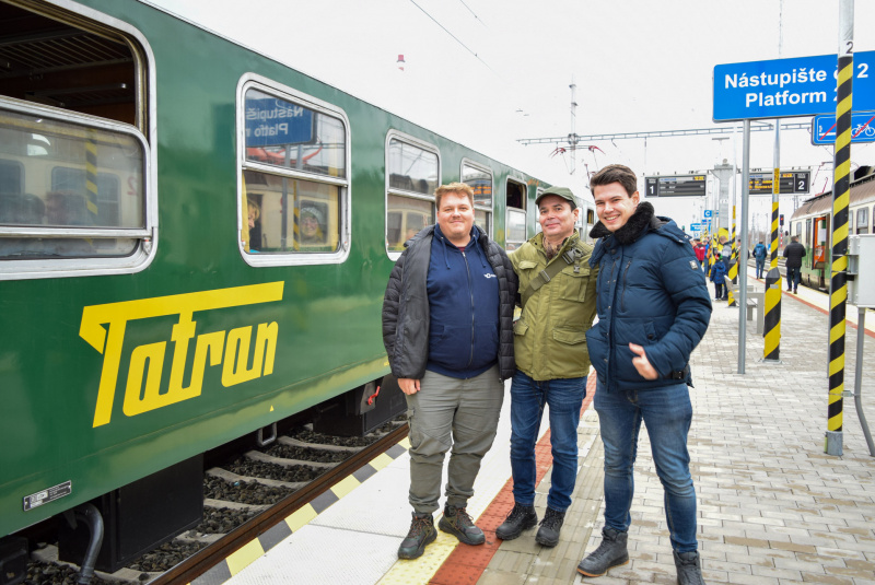  Prvé elektrické vlaky do Humenného 13.12.