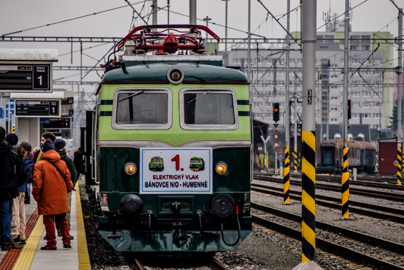  Prvé elektrické vlaky do Humenného 13.12.
