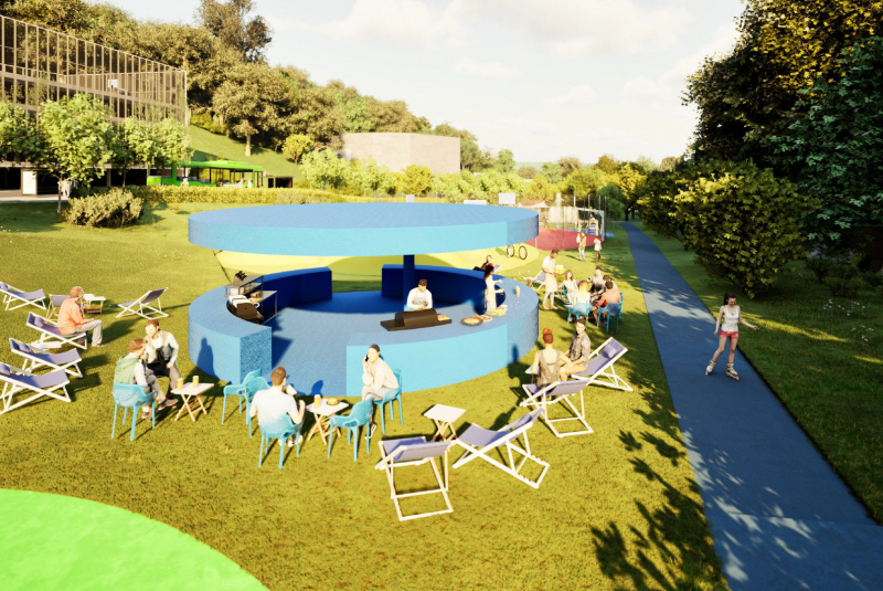 VÍZIA PREMENY DETSKEJ ŽELEZNICE - ATRIUM ARCHITEKTI