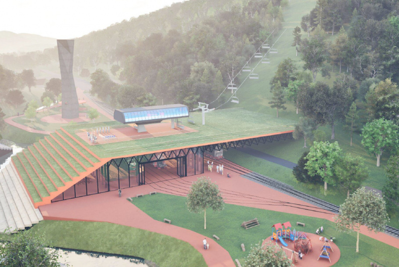 VÍZIA PREMENY DETSKEJ ŽELEZNICE - ATRIUM ARCHITEKTI VÍZIA PREMENY DETSKEJ ŽELEZNICE - ATRIUM ARCHITEKTI