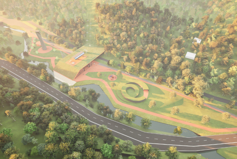 VÍZIA PREMENY DETSKEJ ŽELEZNICE - ATRIUM ARCHITEKTI