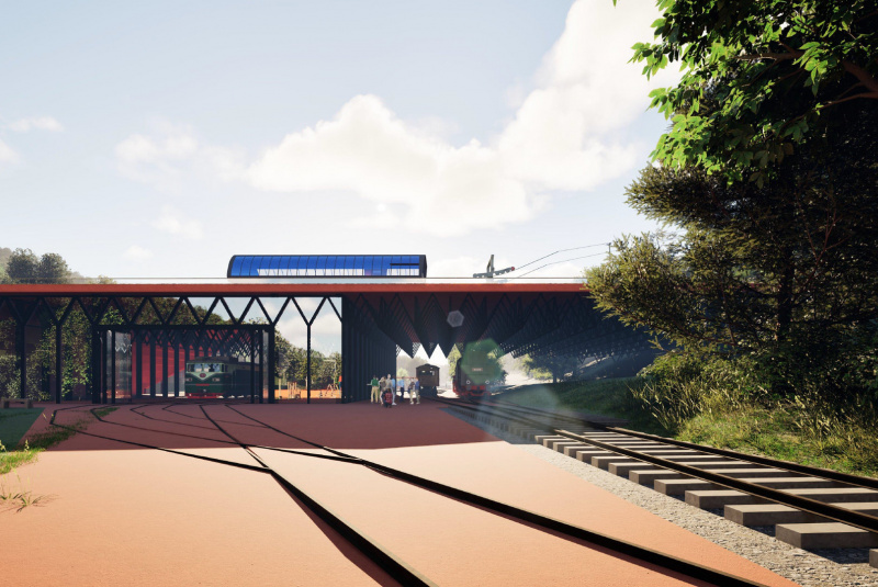 VÍZIA PREMENY DETSKEJ ŽELEZNICE - ATRIUM ARCHITEKTI VÍZIA PREMENY DETSKEJ ŽELEZNICE - ATRIUM ARCHITEKTI